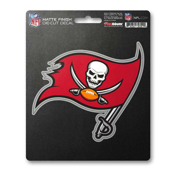 Tampa Bay Buccaneers 4X4 inch Diecut Decal Sticker for Car, Computer Etc.  