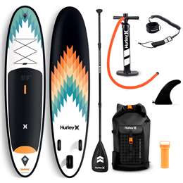 Hurley Advantage ISUP Inflatable Stand Up Paddleboard Set - 10 ft 6 in  