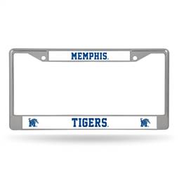 Memphis Tigers Chrome License Plate Frame    