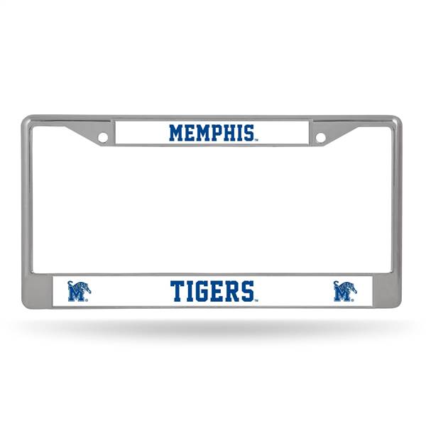 Memphis Tigers Chrome License Plate Frame    
