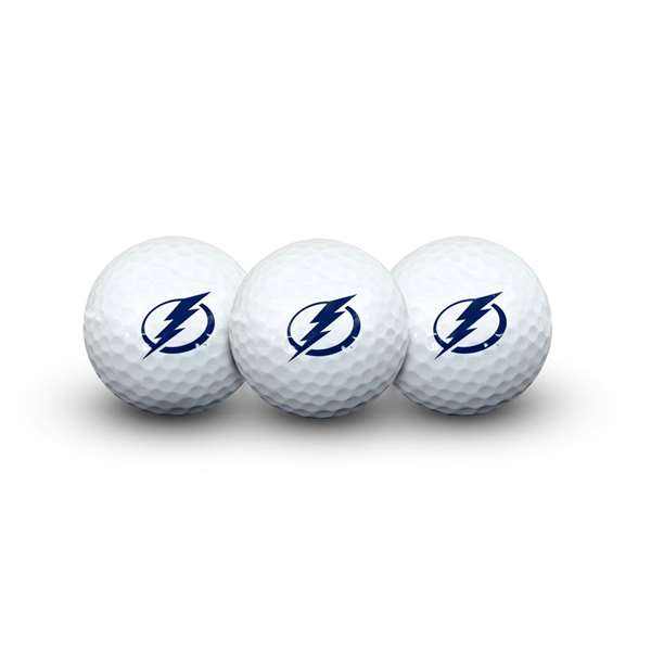 Tampa Bay Lightning Golf Balls - 3 Pack in Clamshell  