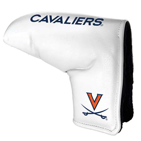 Virginia Cavaliers Tour Blade Putter Cover (White) - Printed    