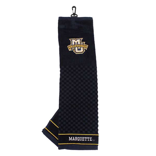 Marquette Golden Eagles Golf Embroidered Towel