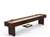 Toronto Blue Jays 12ft Shuffleboard Table Navajo Finish