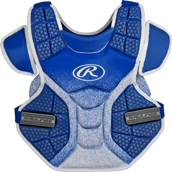 Rawlings Softball Protective Velo Chest Protector 14 inch Royal/White 