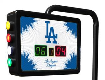 Los Angeles Dodgers Shuffleboard Electronic Scoring Unit