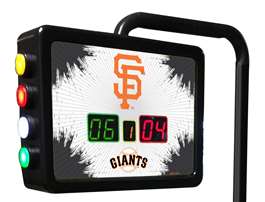 San Francisco Giants Shuffleboard Electronic Scoring Unit
