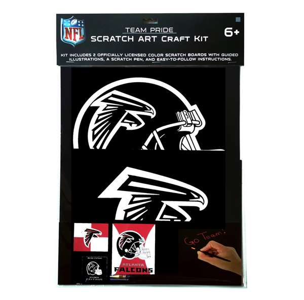 Atlanta Falcons Scratch Art Craft Kit   