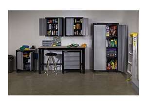 Stack-On SGO-SET-DS Steel Garage Storage System, 6-Piece Set