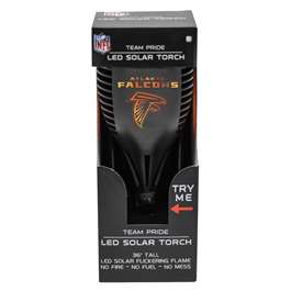 Atlanta Falcons Solar Powered LED Torch Light for Patio, Deck & Yard  