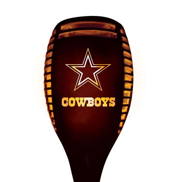 Dallas Cowboys Solar Powered LED Torch Light for Patio, Deck & Yard  