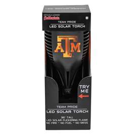 Texas A&M Aggies Solar Powered LED Torch Light for Patio, Deck & Yard  