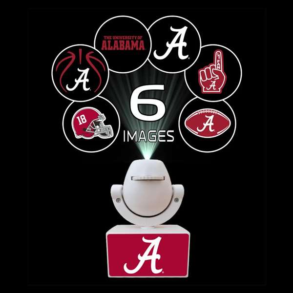 Alabama Crimson Tide LED Mini Spotlight Projector