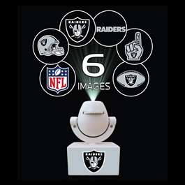 Las Vegas Raiders LED Mini Spotlight Projector  