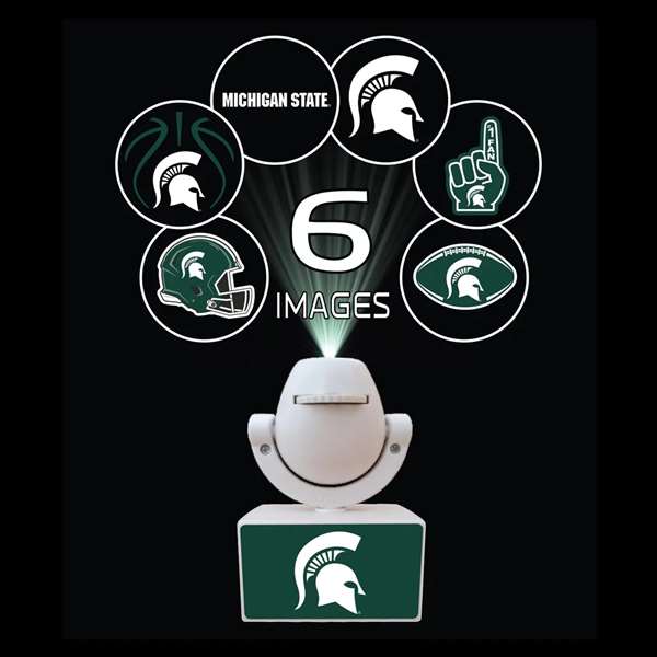 Michigan State Spartans LED Mini Spotlight Projector