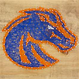 Boise State University Broncos String Art Kit  