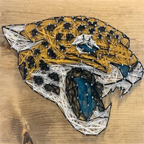 Jacksonville Jaguars String Art Kit  