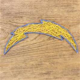Los Angeles Chargers String Art Kit  