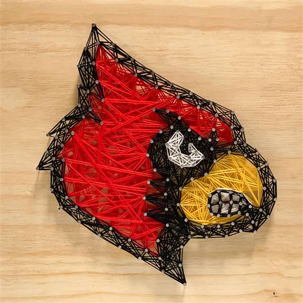 University of Louisville Cardinals String Art Kit