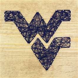 University of West Virginia Mountaineers String Art Kit  