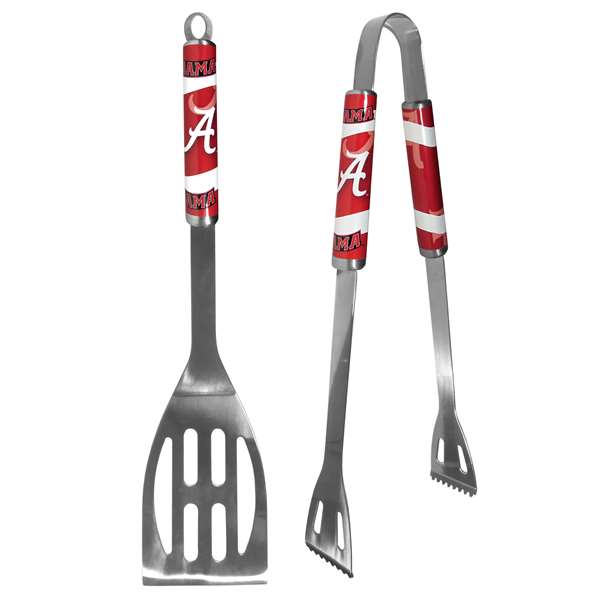 Alabama Crimson Tide 2 pc Steel BBQ Tool Set