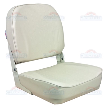 Springfield Fold-Down Boat Seat - White