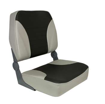 Springfield Big Man XXL Folding Seat - Charcoal-Gray    Boat Seat