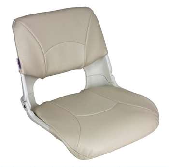 Springfield Skipper Folding White  Boat Seat