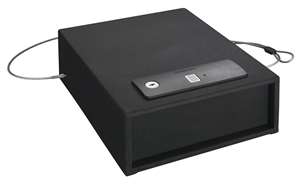 Stack-On QAS-1510-B Quick Access Auto Open Drawer with Biometric Lock