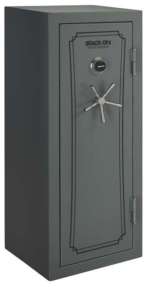 Stack-On TD-24-GP-C-S 22-24 Gun with Combination Lock, Gray Pebble