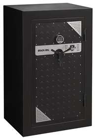 Stack-On TS-20-MB-E-S Tactical Fire Resistant Safe, Matte Black with Silver/Gray