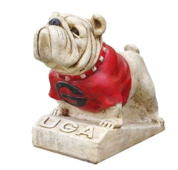 Georgia Bulldogs Painted Stone Mascot  