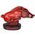 Arkansas Razorbacks Stone Mascot - Painted  