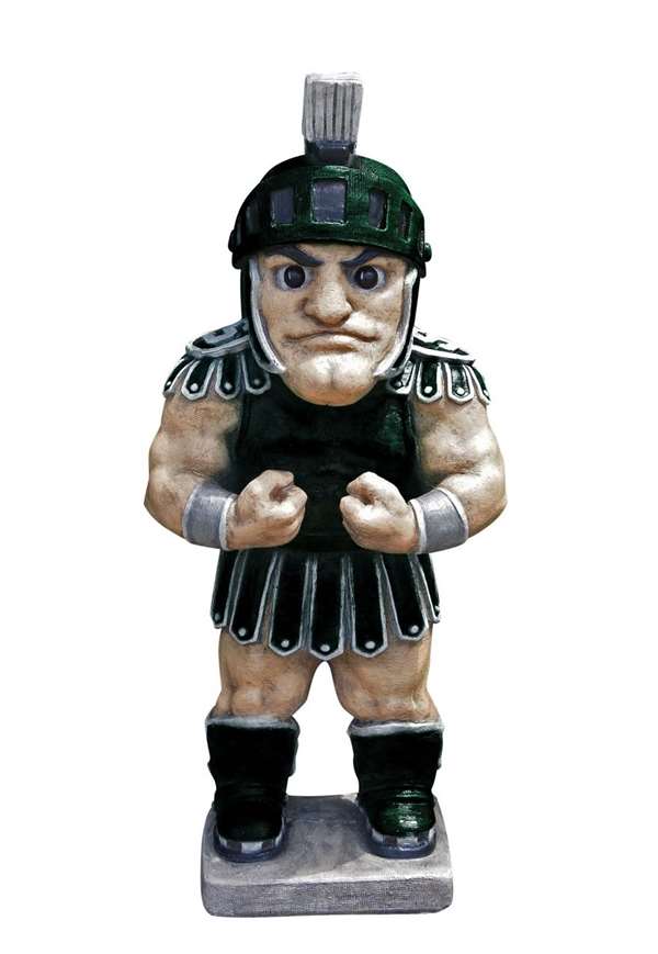 Michigan State Spartans Sparty Painted Stone Mascot  