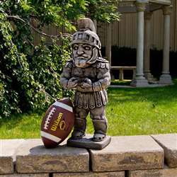 Michigan State Spartans Sparty Vintage Finish Stone Mascot  