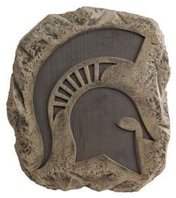 Michigan State Spartans Bronze Finish Stepping Stone  