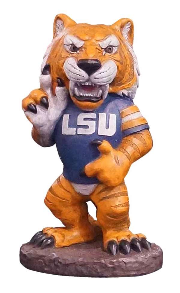 LSU Louisiana State Tigers Mike The Tiger Painted Stone Mascot  
