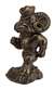 North Carolina Tar Heels Bronze Finish Stone Mascot  