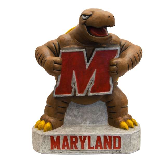 Maryland Terrapins Terp Painted Stone Mascot  
