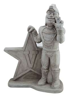 Vanderbilt Commodores Vintage Finish Stone Mascot  