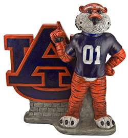 Auburn Tigers Aubie Painted Stone Mascot  