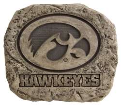 Iowa Hawkeyes Bronze Finish Stepping Stone  