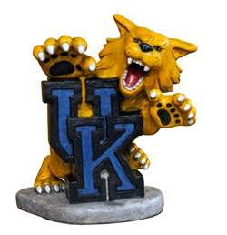 Kentucky Wildcats Painted Stone Mascot  