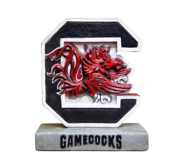 South Carolina Gamecocks Painted Stone Mascot  