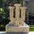 Indiana Hoosiers IU Trident  Logo Vintage Finish Stone Mascot  