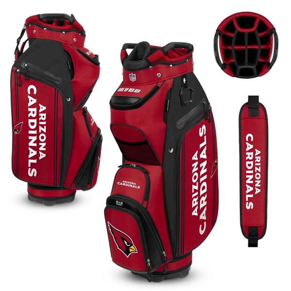 Arizona Cardinals Bucket III Cart Golf Bag