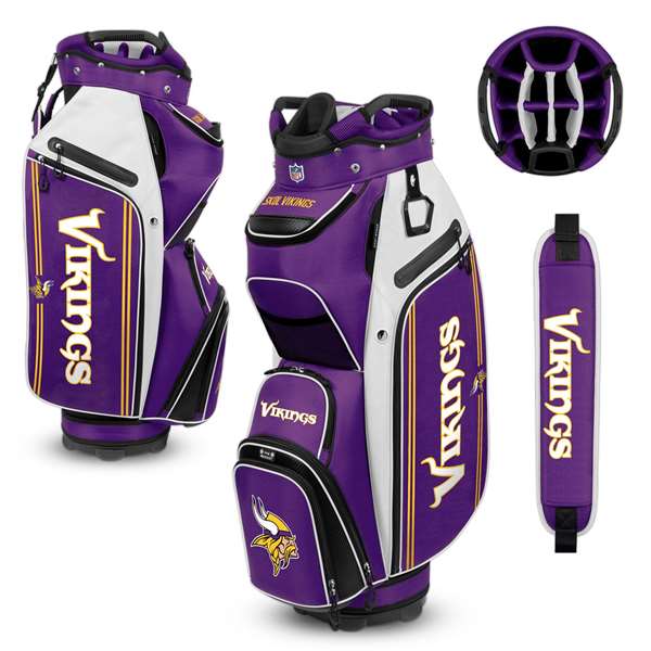 Minnesota Vikings Bucket III Cart Golf Bag