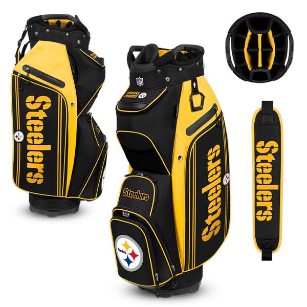 Pittsburgh Steelers Bucket III Cart Golf Bag