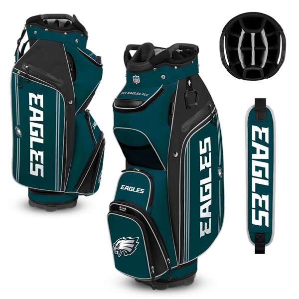 Philadelphia Eagles Bucket III Cart Golf Bag