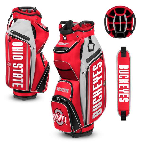 Ohio State Buckeyes Bucket III Cart Golf Bag